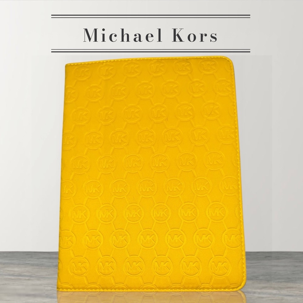 Michael Kors Vibrant Yellow Neoprene Tablet Sleeve